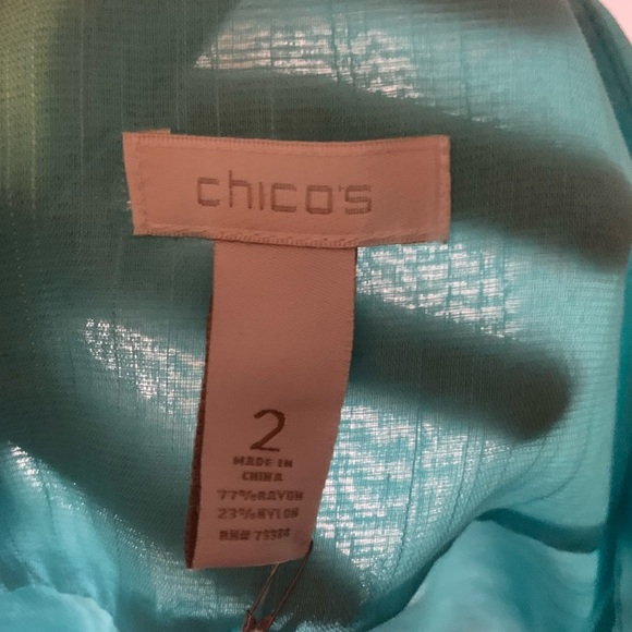 Chico’s Sheer top - Picture 4 of 6